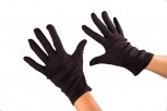 schwarze Handschuhe Größe S Baumwollhandschuhe Damengröße
