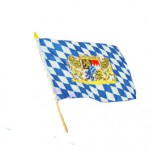 Fahne Freistaat Bayern blau weiß Hüttengaudi Party