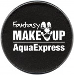 schwarze Aqua Express Make Up Wasserschminke Schminke 15g Karneval Fasching