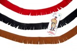 Cowboy Indianer Fransen untersch Farben 180 cm Karneval Fasching