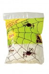 weißes nachtleuchtendes Spinnennetz Spinnweben 57gr. Deko Halloween