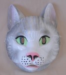 Katze Maske Tiermaske Karneval Fasching Erwachsener Katzenmaske Maskierung