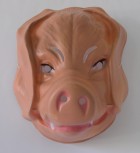 Schwein Maske Tiermaske Schweinmaske Karneval Fasching Erwachsener Tier Party