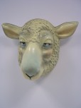 Schaf Tiermaske Tier Bauernhof Erwachsener Maske Karneval