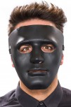 schwarze Phantommaske Herrenmaske Maske Phantom Halloween Grusel