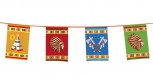 Wimpelkette Indianer 10m Flagge Mottoparty Deko Dekoration Indianerparty