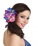 blau pink lila Aloha Haarschmuck Hibiscus Accessoires Party Sommer