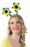 Kopfbügel mit Sonnenblume Haarreif Gärtner Sommerfest Blumenkind