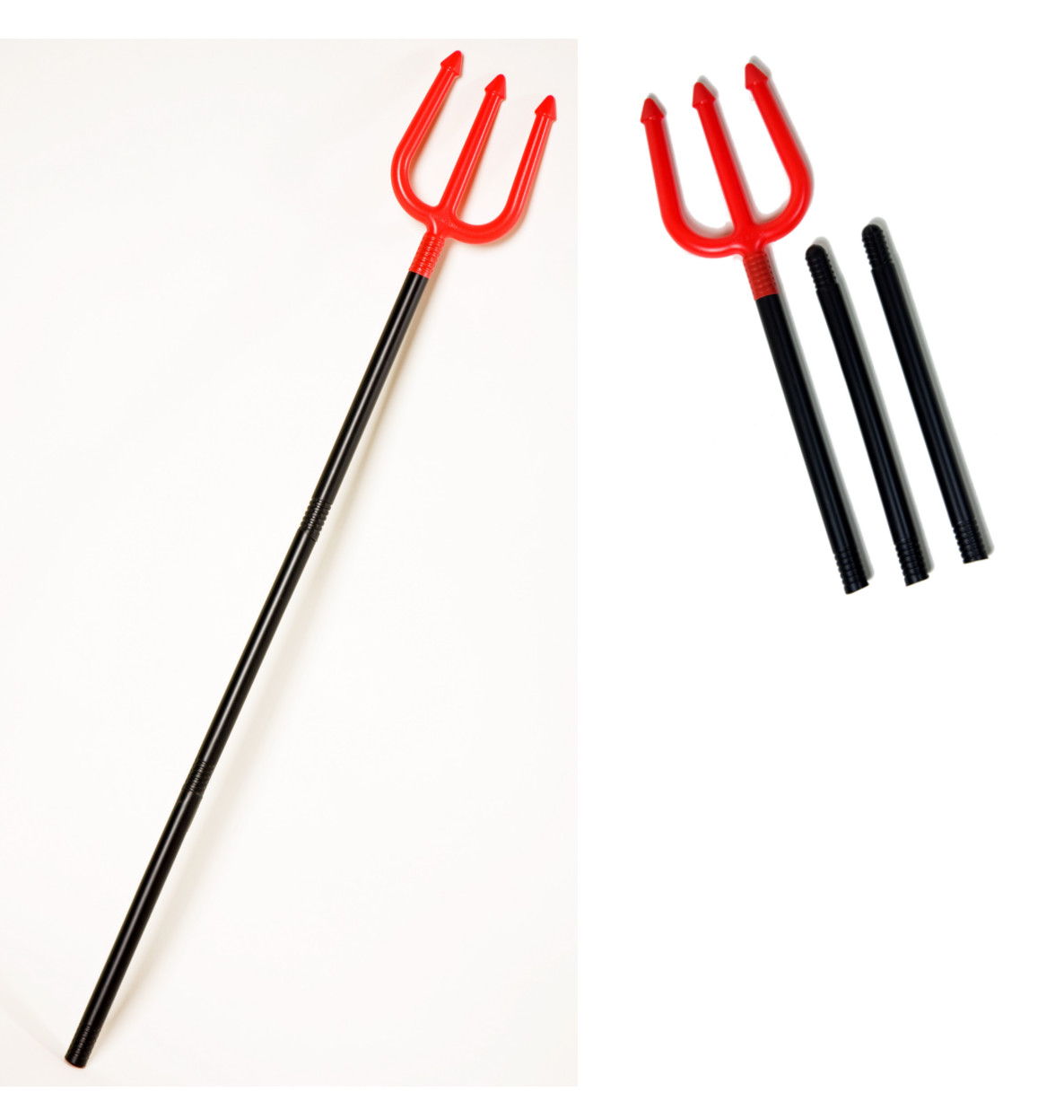 HEALLILY Halloween Teufelsgabel - Dreizack Requisite 119cm Kunststoff