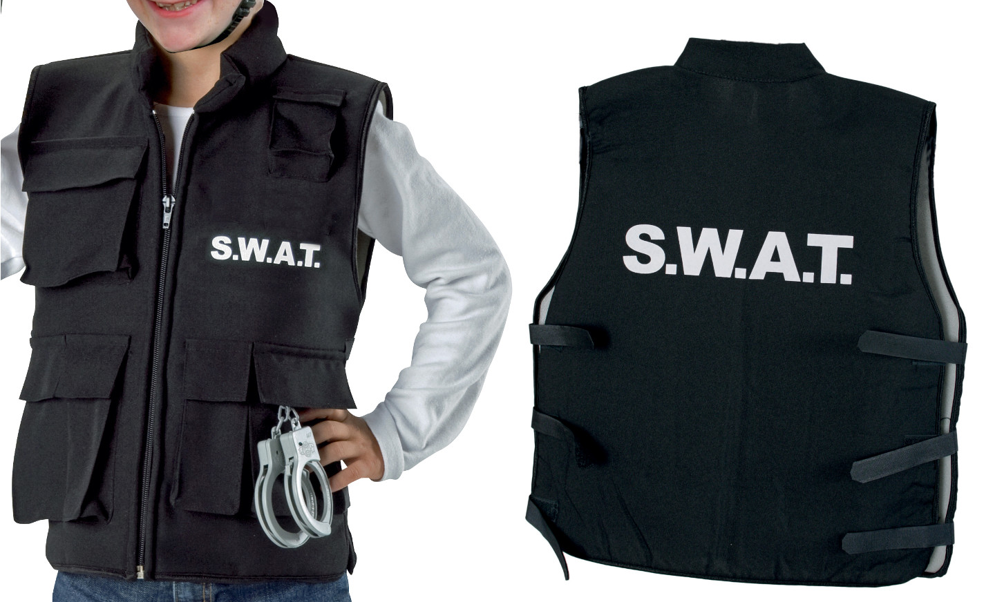 SWAT Spezielle Amerikanische Kleidung Kinder Polizei Kostüm Kampf Weste  Jacke mit Spielzeug Helm Kinder Jungen Polizist Rolle-spielen Kit -  AliExpress