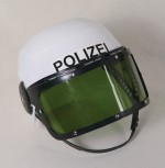 Polizeihelm Polizist Helm Klappvisier Polizei Kinder Karneval Fasching